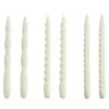 Hay Long Twist Kerzen, 6 Stück, Cremeweiß -Wohnaccessoires Angebote HA542216