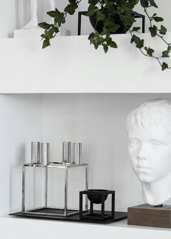 By Lassen Schale Kubus Centrepiece, Klein, Schwarz 5 By Lassen Schale Kubus Centrepiece, Klein, Schwarz – Bild 3