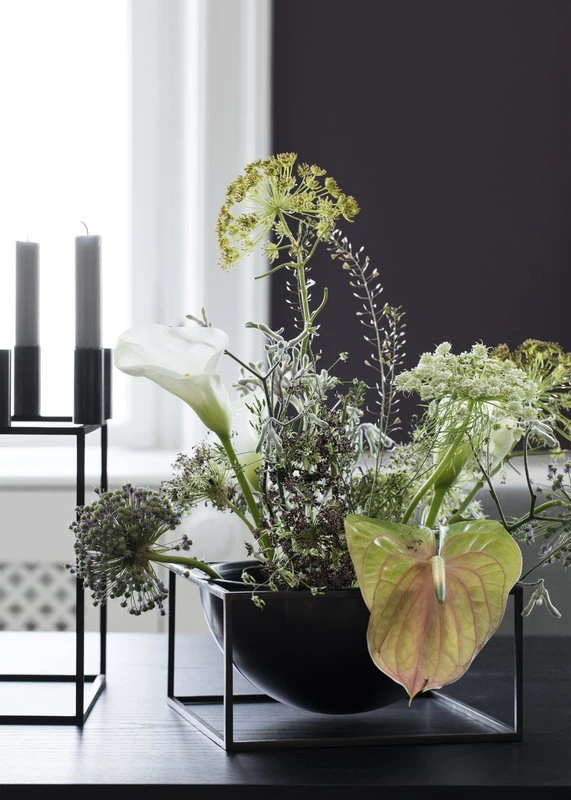 By Lassen Schale Kubus Centrepiece, Groß, Schwarz 8 By Lassen Schale Kubus Centrepiece, Groß, Schwarz – Bild 6