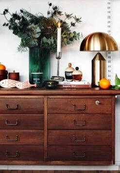 Aufbewahrungsglas Lyyli, Klein, Orange-grau -Wohnaccessoires Angebote Joulu6 2017 suvi kesalainen