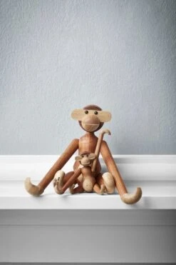 Kay Bojesen Wooden Monkey, Mini, Teakholz -Wohnaccessoires Angebote KB 39249 10