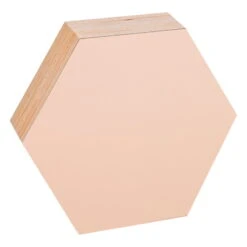 Noteboard, Sechseckig, 26 Cm, Puderblau