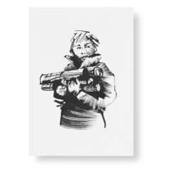 The Adventurer Miniposter-Set, 4 Stück -Wohnaccessoires Angebote Lighting a campfire Mini Poster Teemu Jrvi Illustrations