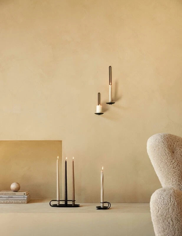 Menu Clip Wandkerzenhalter, 34 cm, Schwarz 5 Menu Clip Wandkerzenhalter, 34 cm, Schwarz – Bild 3