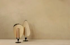 Menu Flambeau Kerzenhalter, 34 Cm, Schwarz - Messing -Wohnaccessoires Angebote MENU Flambeau Candle Holder 10