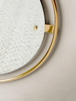 Menu Nimbus Spiegel, 60 Cm, Messing Poliert 12 Menu Nimbus Spiegel, 60 Cm, Messing Poliert -Wohnaccessoires Angebote MENU Nimbus Mirror Gravel Rug