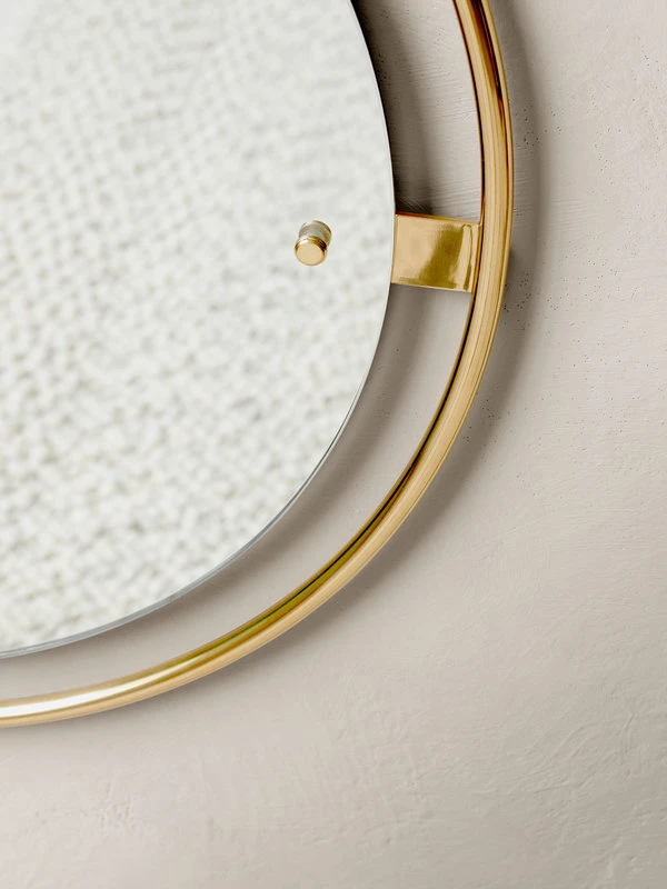 Menu Nimbus Spiegel, 60 Cm, Messing Poliert 7 Menu Nimbus Spiegel, 60 Cm, Messing Poliert – Bild 5