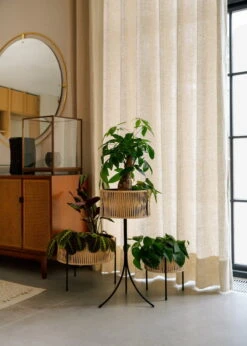 Menu Umanoff Pflanzgefäß, 69 Cm, Schwarz – Rattan -Wohnaccessoires Angebote MENU Planters10