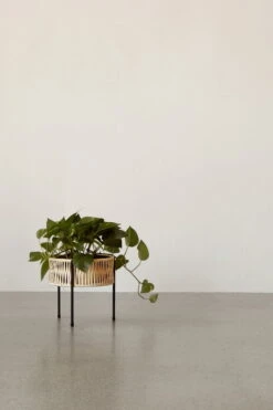 Menu Umanoff Pflanzgefäß, 27 Cm, Schwarz – Rattan -Wohnaccessoires Angebote MENU Planters 5