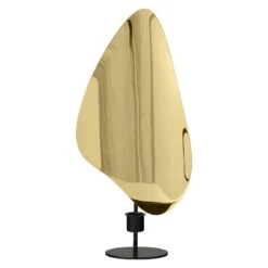 Menu Flambeau Kerzenhalter, 34 Cm, Schwarz - Messing