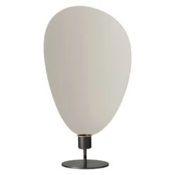 Menu Flambeau Kerzenhalter, 30 Cm, Brüniertes Messing - Grau