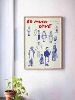 So Much Love Poster 7 So Much Love Poster -Wohnaccessoires Angebote Mado 5103 So much love 2