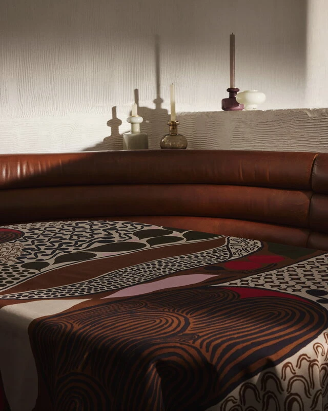 Marimekko Plunta Kerzenhalter, Lehmbraun 6 Marimekko Plunta Kerzenhalter, Lehmbraun – Bild 4