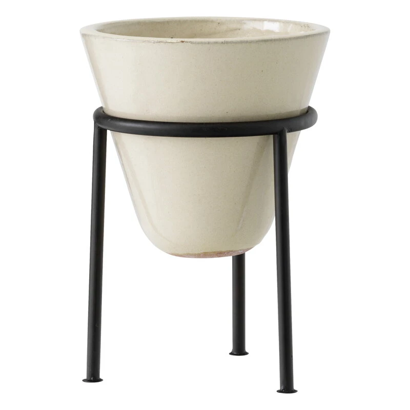 Menu Daiza Blumentopf, 35 x 25 cm, Elfenbeinfarben 4 Menu Daiza Blumentopf, 35 x 25 cm, Elfenbeinfarben – Bild 2