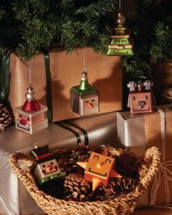 Alessi Cubik Star Weihnachtskugel -Wohnaccessoires Angebote Pallequadrate VS