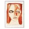 Poster Red Portrait -Wohnaccessoires Angebote Paper collective Red Portrait tm