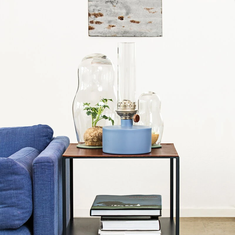 Klong Patina Öllampe, Groß, Blau 7 Klong Patina Öllampe, Groß, Blau – Bild 5