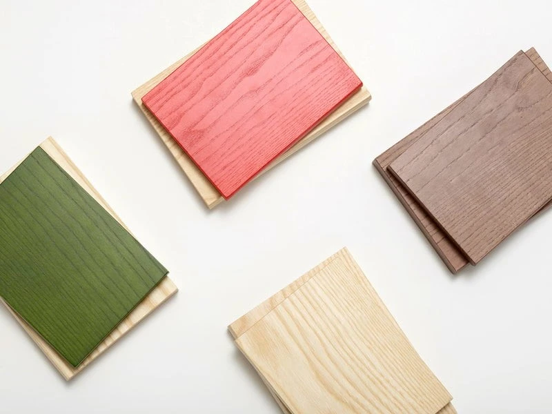 Cassetta Kasten, Esche Natur – Rot 4 Cassetta Kasten, Esche Natur – Rot – Bild 2