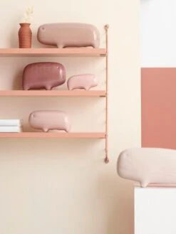 Primordial Animal, XS, Pastellrosa -Wohnaccessoires Angebote Primordials Red Tone Vertical