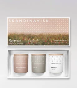 Wohnaccessoires Angebote -Wohnaccessoires Angebote SENSE Box GiftSet 3x65g Full darkgrey HIGH