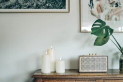 LED Stumpenkerze, 7,8 X 10 Cm, Nordic White -Wohnaccessoires Angebote UYUNI Lighting ul pi iv78010 LED pillar candle 312 mood