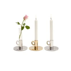 Klong Vesper Kerzenhalter, Aluminium 5 Klong Vesper Kerzenhalter, Aluminium -Wohnaccessoires Angebote Vesper Brass Aluminium 2