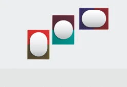 Wander Spiegel, 67 X 90 cm, Smaragdgrün - Kirschrot 12 Wander Spiegel, 67 X 90 cm, Smaragdgrün - Kirschrot -Wohnaccessoires Angebote WANDER medium family 2