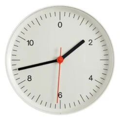 Hay Wall Clock Wanduhr, Weiß
