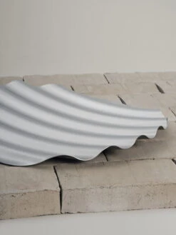 Muuto Wave Tablett, 50 cm, Stahl -Wohnaccessoires Angebote Wave tray concept Muuto1245