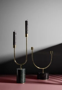 AYTM Kerzenhalter Grasil, Schwarz/gold -Wohnaccessoires Angebote aytm 16aw interiors 002