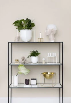 By Lassen Blumentopf Kubus 14, Weiß 11 By Lassen Blumentopf Kubus 14, Weiß -Wohnaccessoires Angebote byLassen Twin Kubus Flowerpots 300