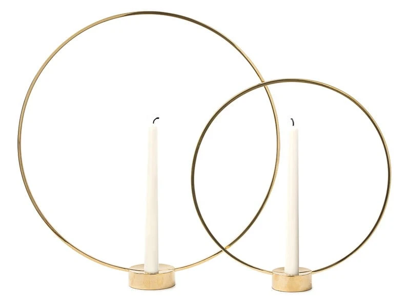 Klong Kerzenhalter Gloria, Groß, Messing 4 Klong Kerzenhalter Gloria, Groß, Messing – Bild 2