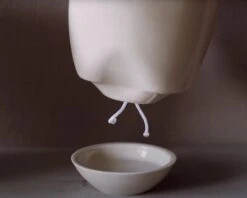 Menu Hydrous Blumentopf, 12 cm, Aschgrau -Wohnaccessoires Angebote hydrous menu detail 1