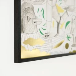 Animalotèque Poster, 47,5 X 67,5 cm -Wohnaccessoires Angebote jaime hayon animaloteque 6 001