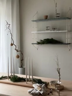 STOFF Nagel Schale, Chrom -Wohnaccessoires Angebote lifestyle candle holder vase bowl and sand candles bythun chrome 1