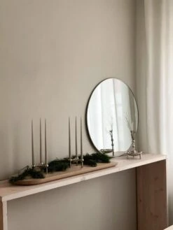 STOFF Nagel Schale, Chrom -Wohnaccessoires Angebote lifestyle candle holder vase bowl and sand candles bythun chrome 2