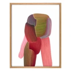 Drawing 18 Poster Mit Eichenrahmen, 62,2 X 79,1 Cm