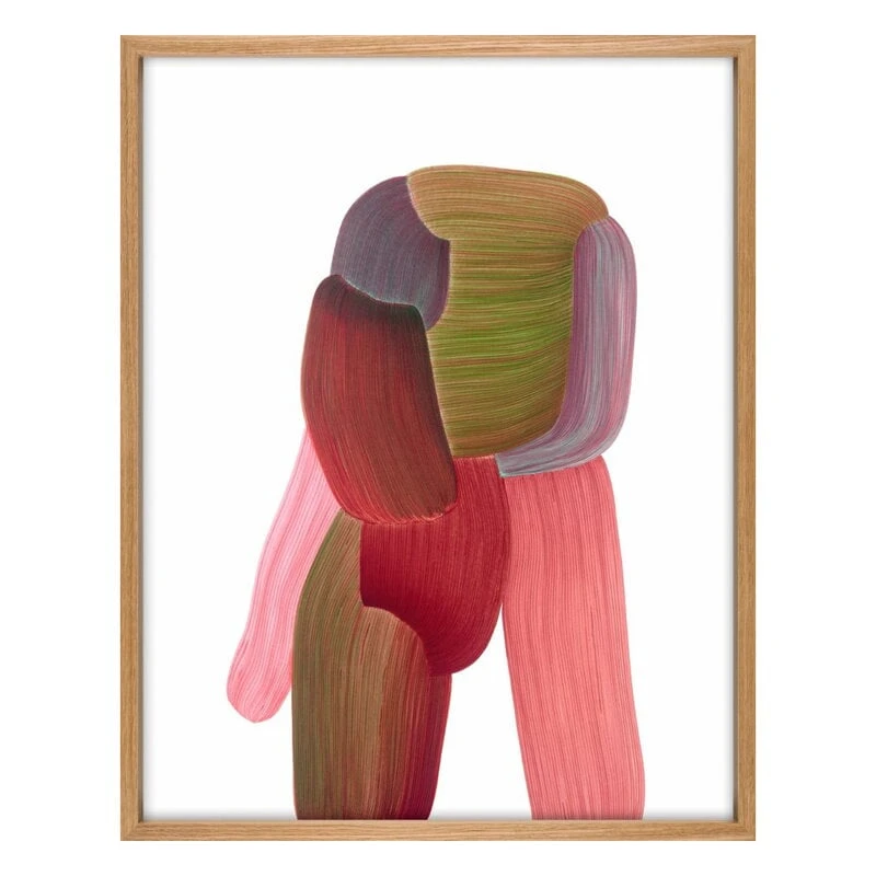 Drawing 18 Poster Mit Eichenrahmen, 62,2 X 79,1 Cm 3 Drawing 18 Poster Mit Eichenrahmen, 62,2 X 79,1 Cm