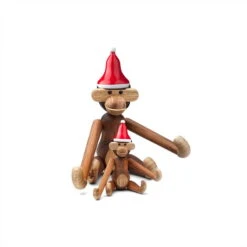 Kay Bojesen Weihnachtsmannmütze Für Wooden Monkey, Klein -Wohnaccessoires Angebote santa s cap mini red white kay bojesen 1500x1500 2