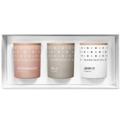 Wohnaccessoires Angebote 33 Skandinavisk Sense Duftkerzenset, 3 Stück