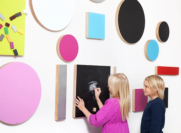 Noteboard, Quadratisch, 50 Cm, Schwarz 5 Noteboard, Quadratisch, 50 Cm, Schwarz – Bild 3